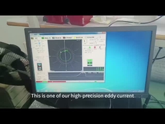 كاشف عيب التيار الدوامي يكتشف عيب الشق في طبل أنبوب النحاس الدقيق