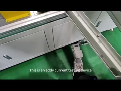 واحدة من وحدات التيار الدوامي يكتشف قطعتين في وقت واحد - أقراص النحاس والأنابيب.