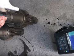 UT المحمولة (اختبار بالموجات فوق الصوتية) من عمود العجلات